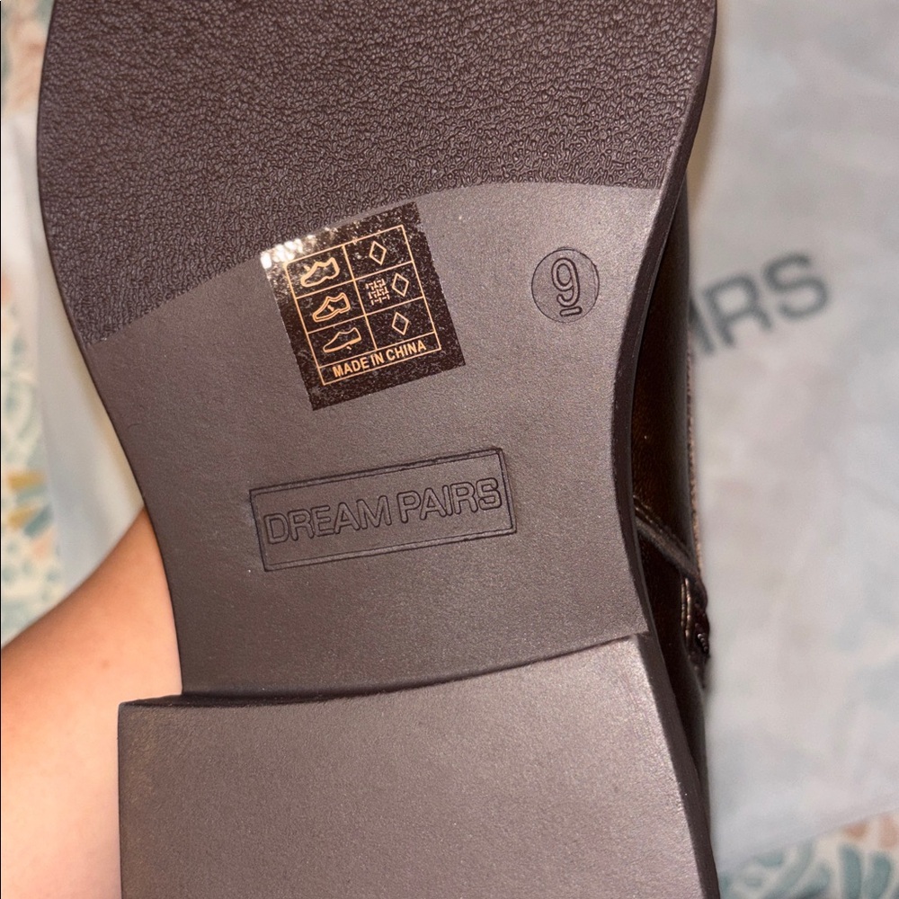 Women Brown Combat Boot - Picture 4 of 5